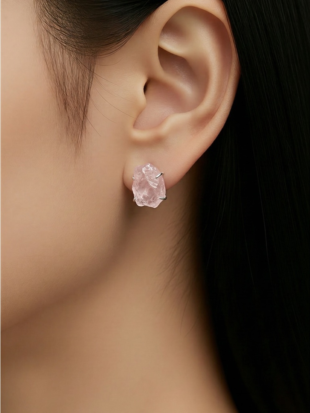 Morganite Earrings - Picture 2 of 13